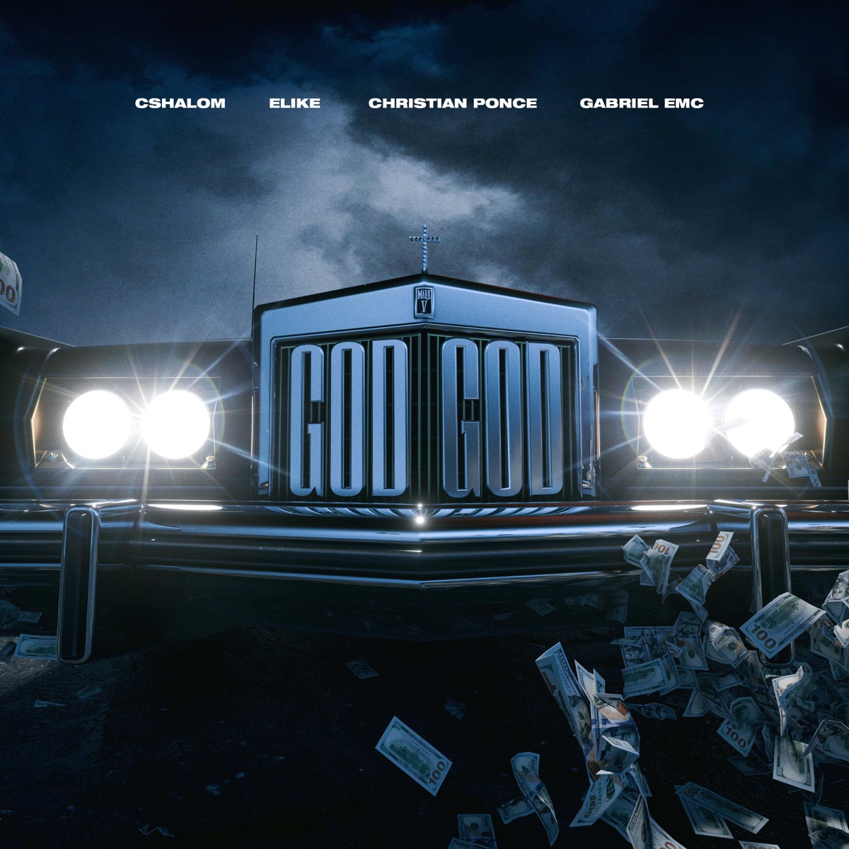 God God (feat. Elikemusic) - Single by CSHALOM, Gabriel EMC & Christian Ponce album cover