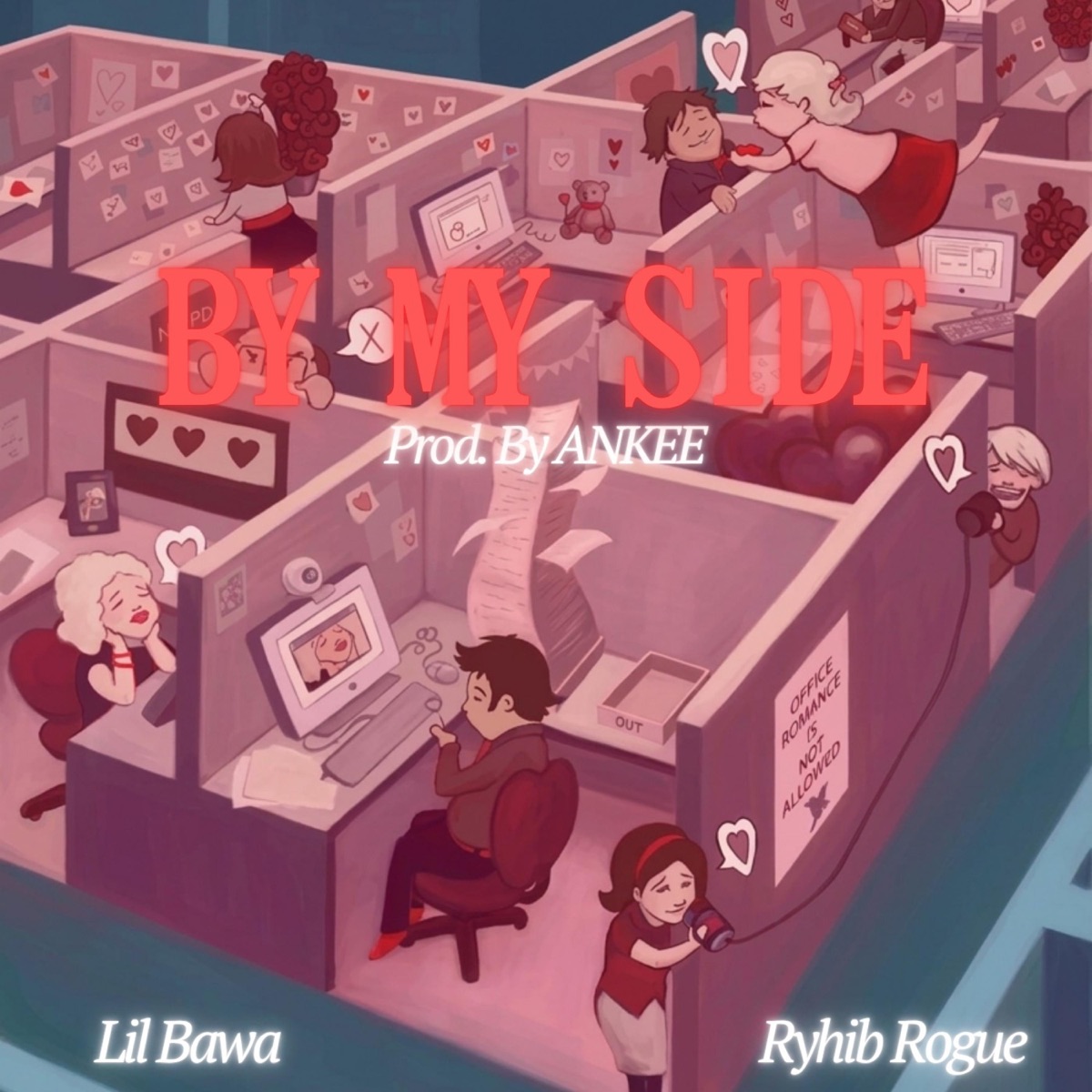 By My Side - Single by Lil Bawa & Ankee album cover