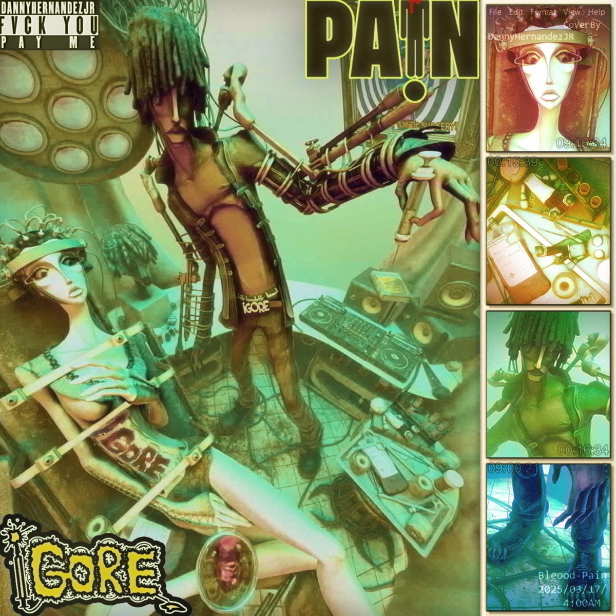 pain by bleood album cover
