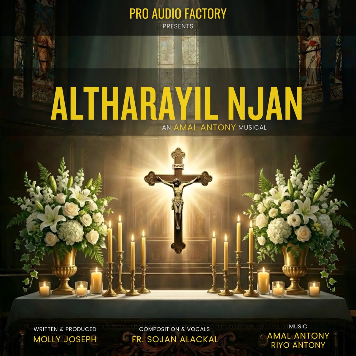 Altharayil Njan (feat. Sojan Alackal) - Single by Amal Antony album cover