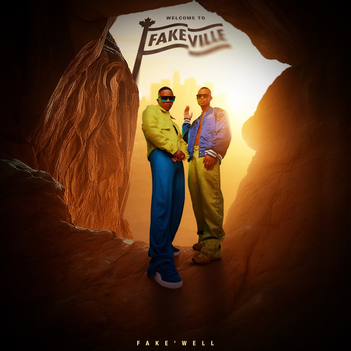 Welcome To FakeVille by Fake'well album cover