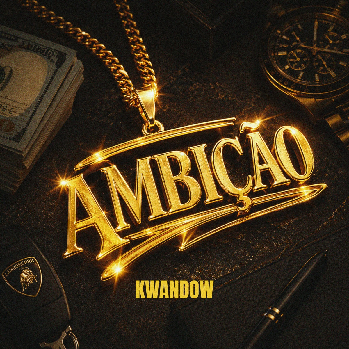 AMBIÇÃO - Single by Kwandow, MC GABZZY & Gree Cassua album cover