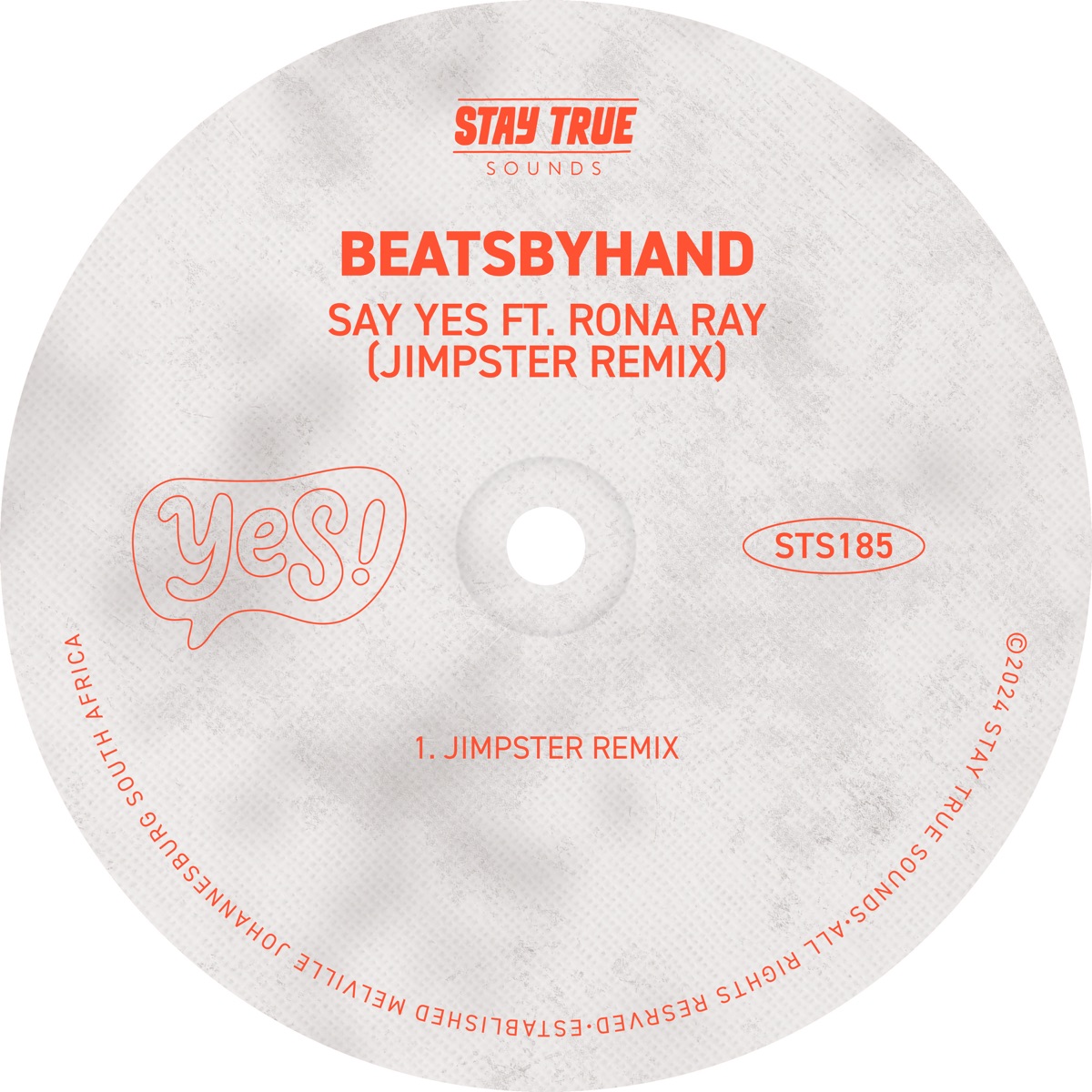 Say Yes (feat. Rona Ray) [Jimpster Remix] - Single by beatsbyhand album cover