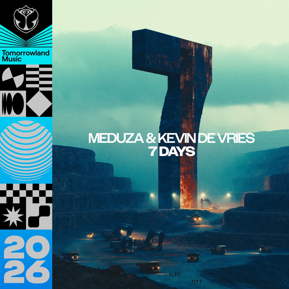 7 Days - Single by MEDUZA & Kevin de Vries album cover