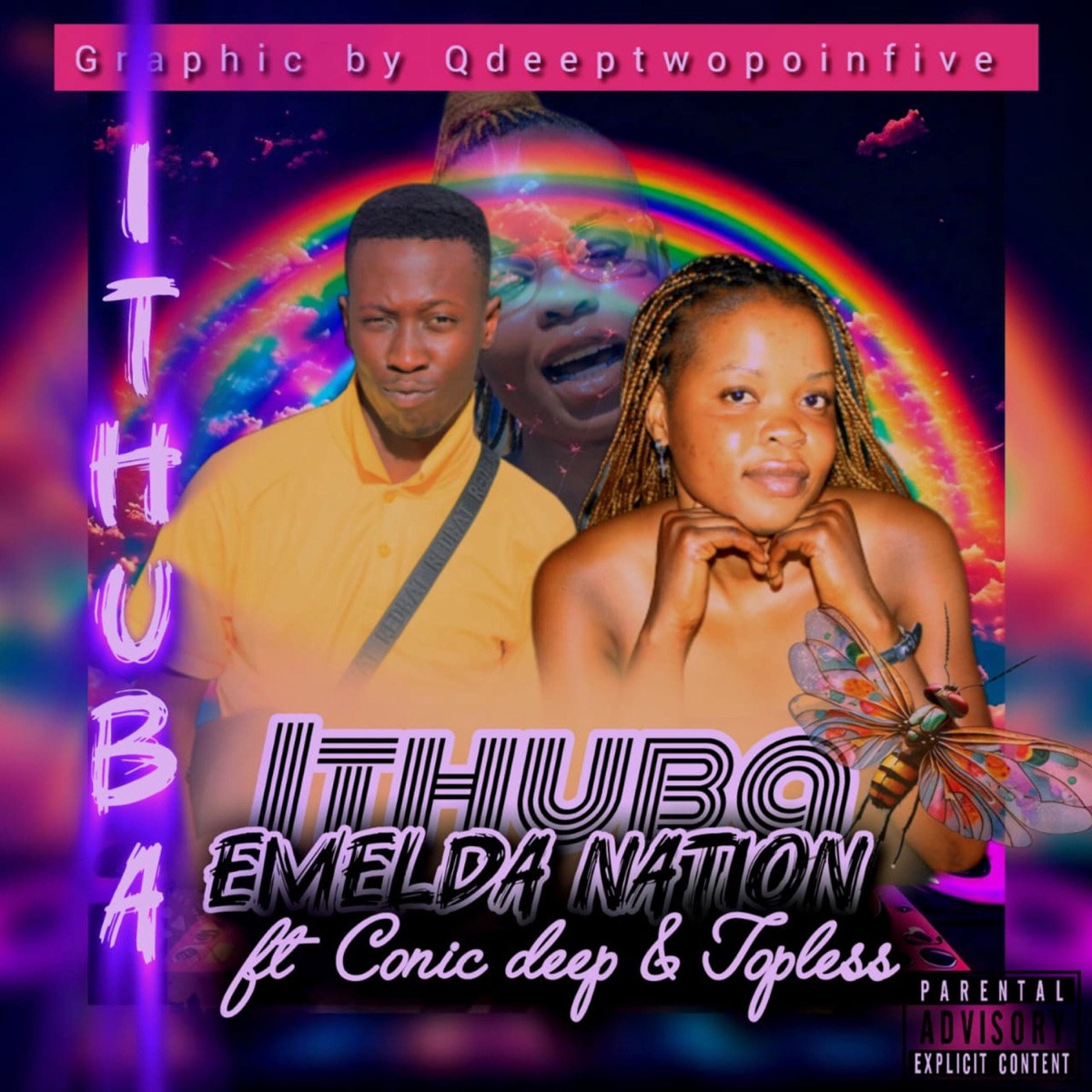 Ithuba (feat. Conic deep & Topless) - Single by Emelda nation album cover