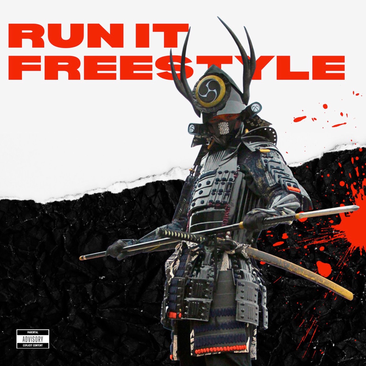 Run It (Freestyle) [feat. Yvng Dash] - Single by Plaxx Cube album cover