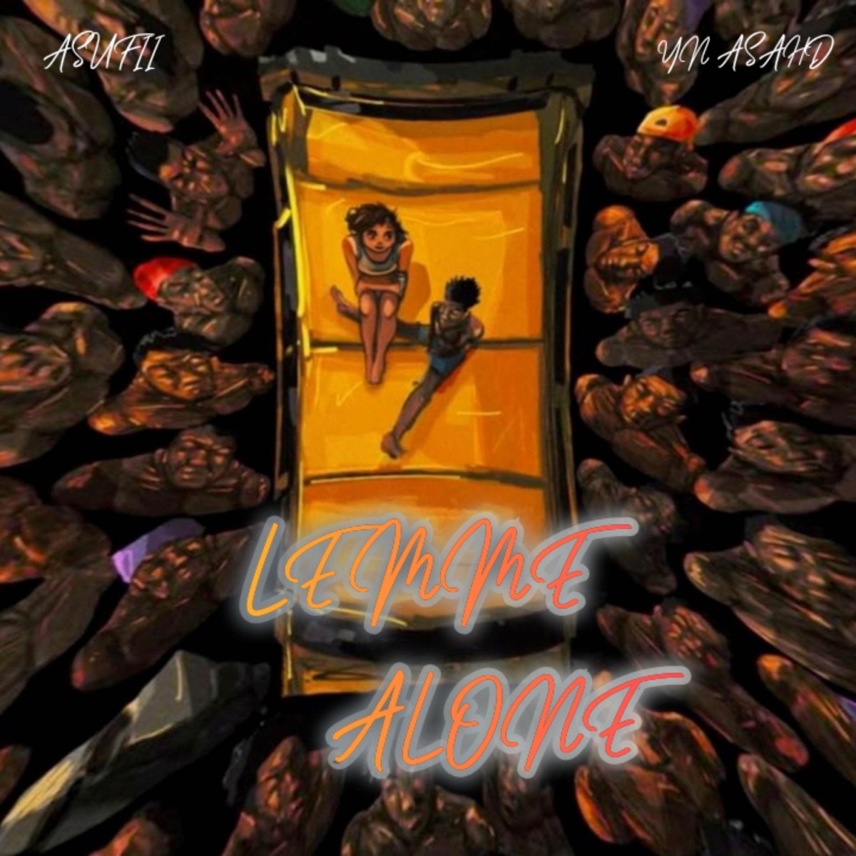 Lemme alone (feat. YN Asahd) - Single by Asufii album cover