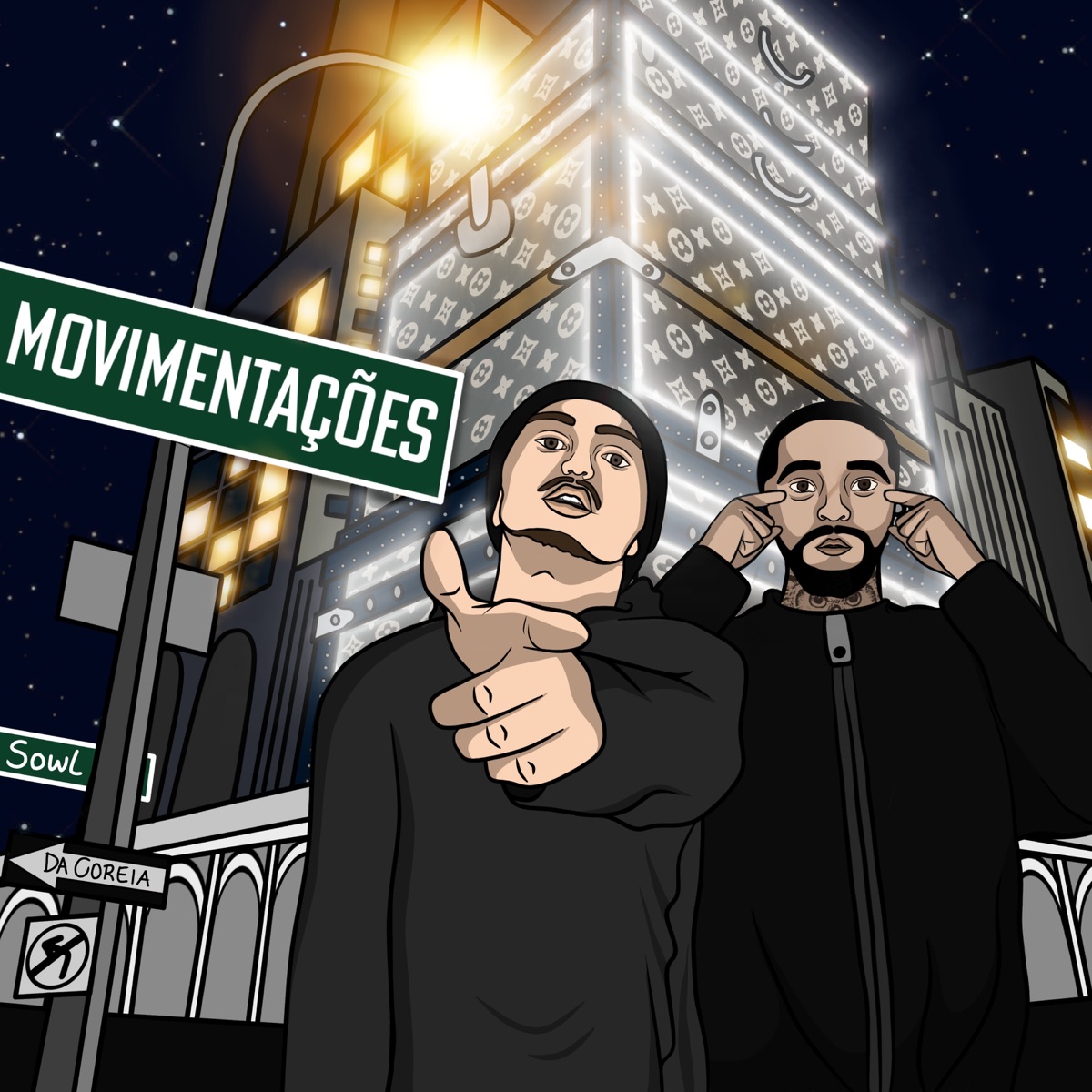 Movimentações (feat. Dacoreia) - Single by Sowl MC album cover