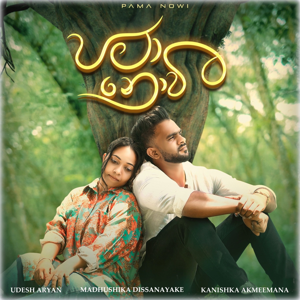 Pama Nowi - Single by Madhushika Dissanayake, Udesh Aryan & Kanishka Akmeemana album cover
