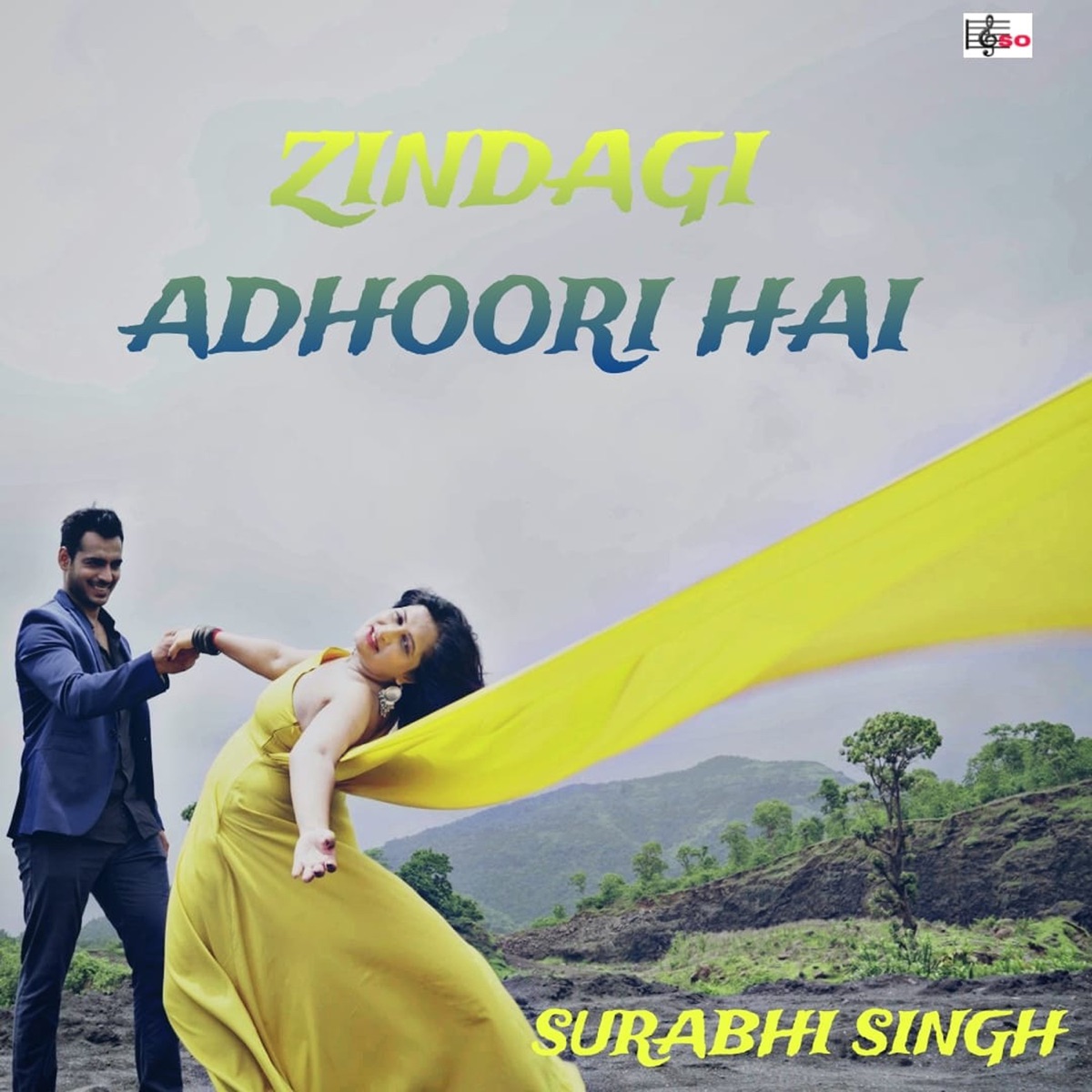 Zindagi Adhoori Hai - Single by Surabhi Singh album cover