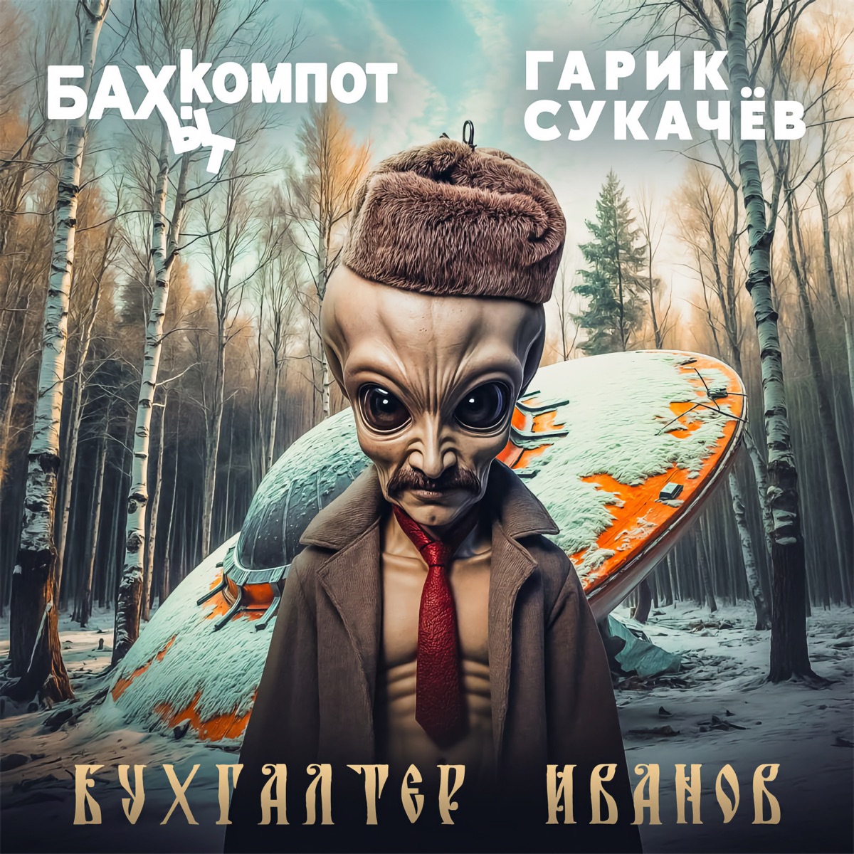 Бухгалтер Иванов - Single by Bakhyt Kompot & Garik Sukachev album cover