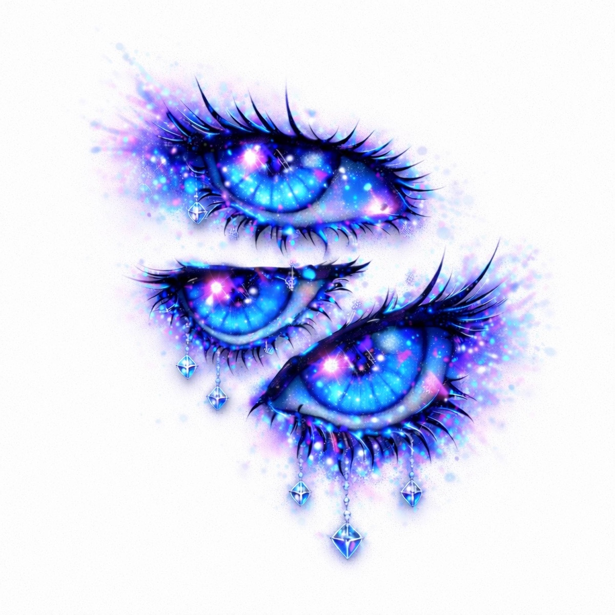 Ojos bLue - Single by Kallsy & Keymi k album cover