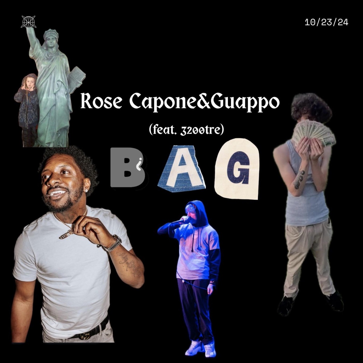 BAG (feat. Rose Capone & 3200 Tre) - Single by Guappo album cover