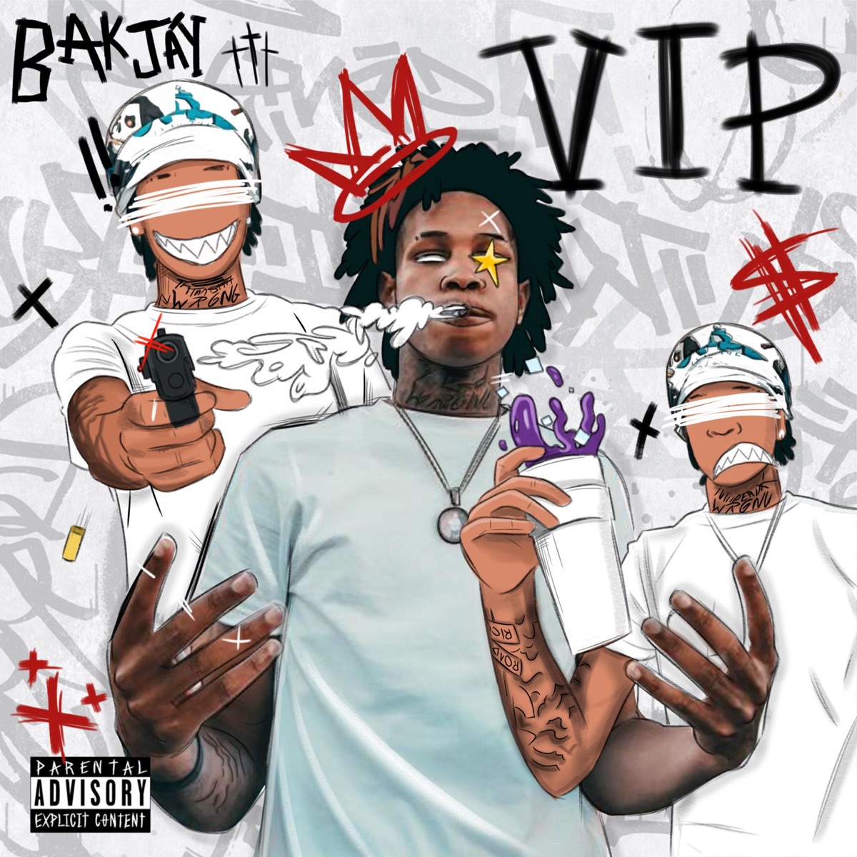 VIP - Single by BAK Jay album cover