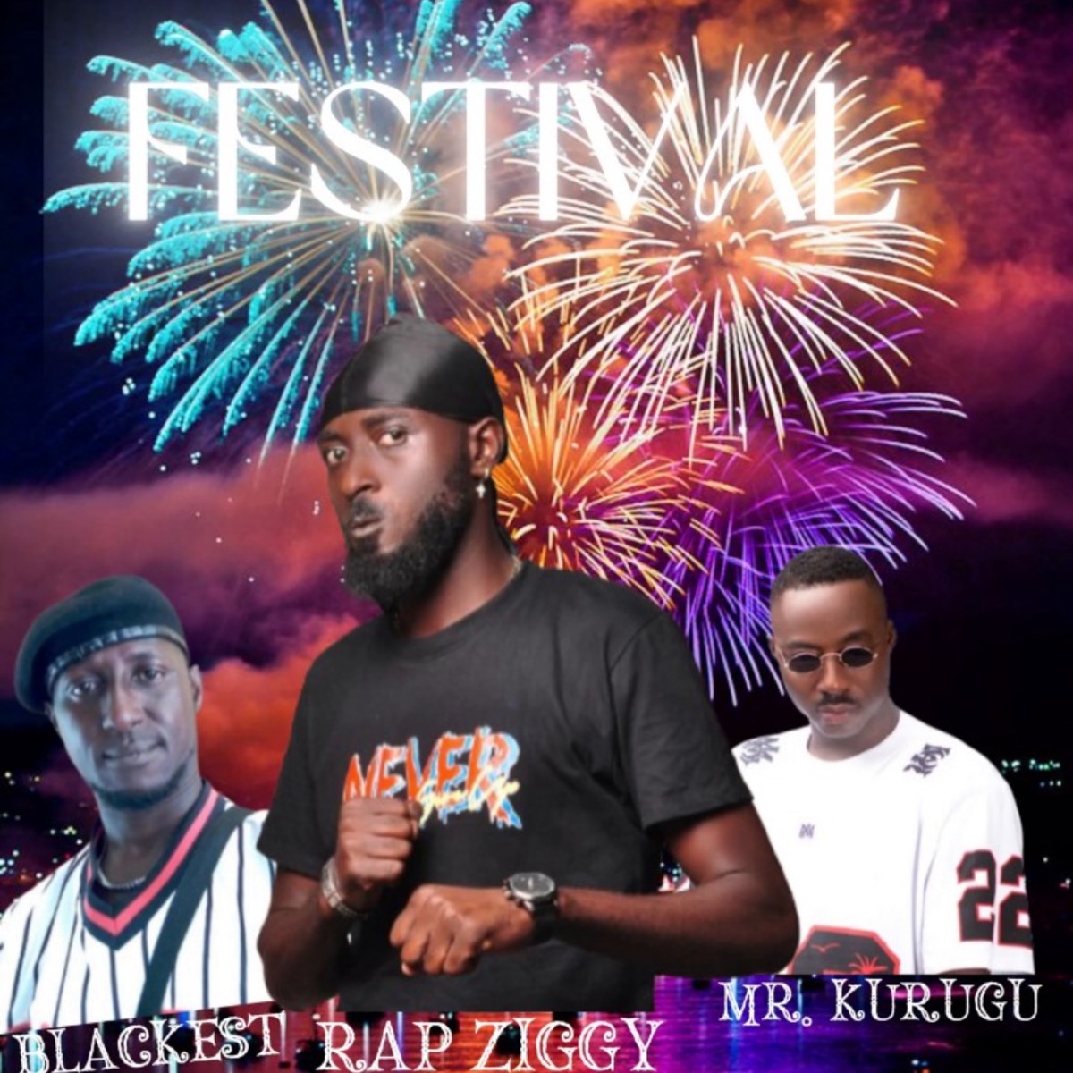 FESTIVAL (feat. Blackest & Mr. Kurugu) - Single by Rap Ziggy album cover