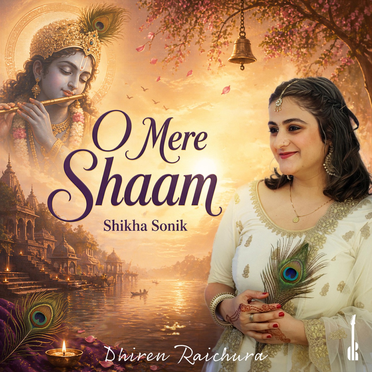 O Mere Shaam (feat. Shikha Sonik & Divya Singh (Lyrics)) - Single by Dhiren Raichura album cover