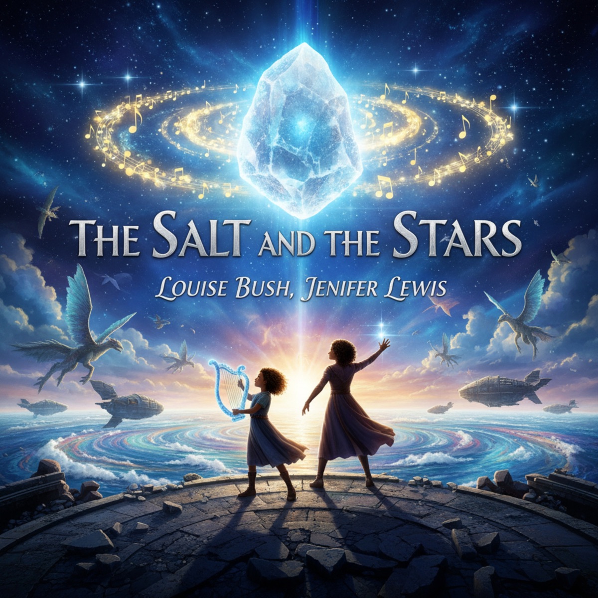 The Salt and the Stars - Single by Louise Bush, Jenifer Lewis & Roger Bart album cover