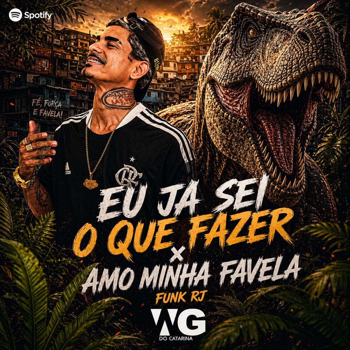 EU JA SEI O QUE FAZER x AMO MINHA FAVELA (Remix) - Single by DJ WGDOCATARINA album cover