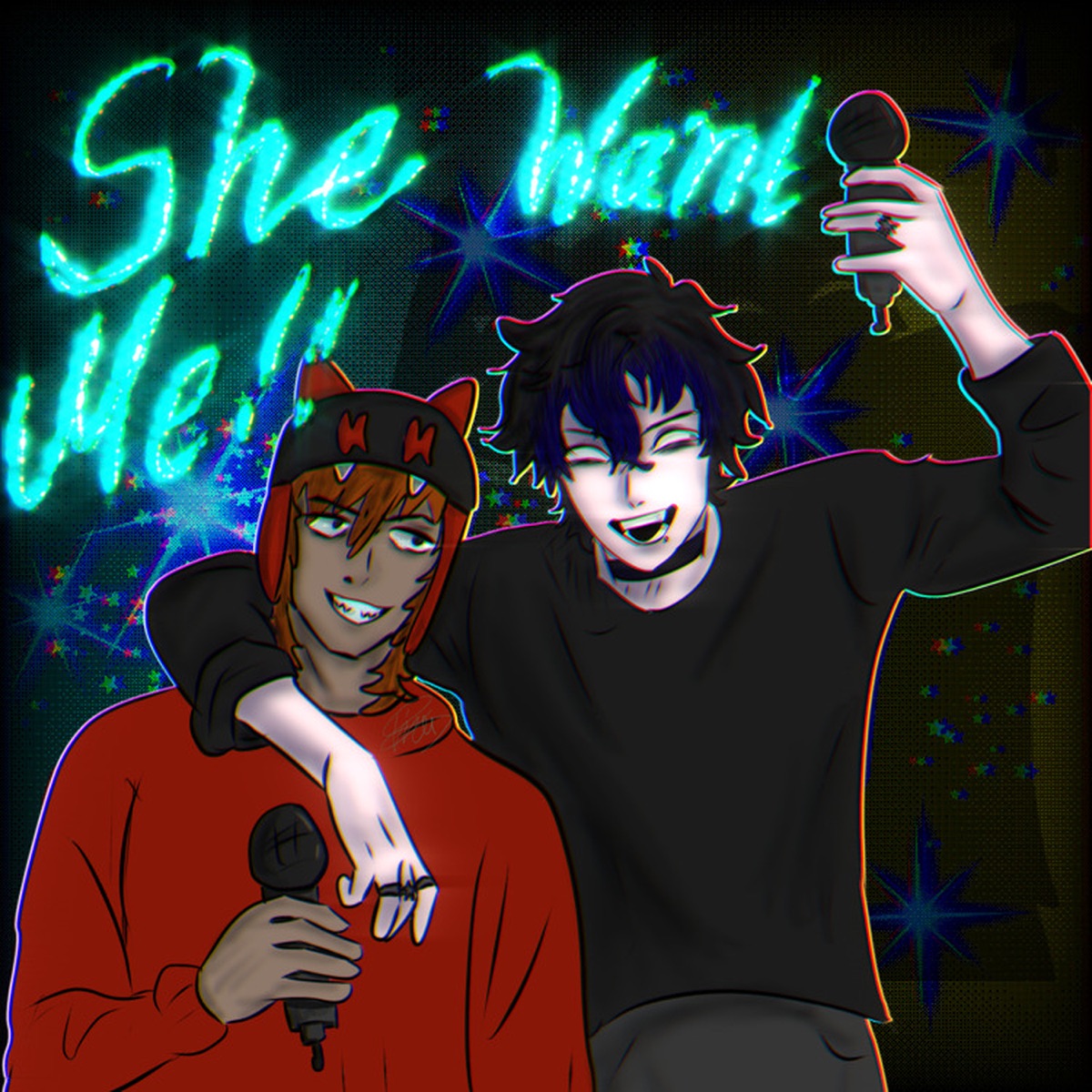 She Want Me!! (feat. 4EXIT!) - Single by Midvx album cover
