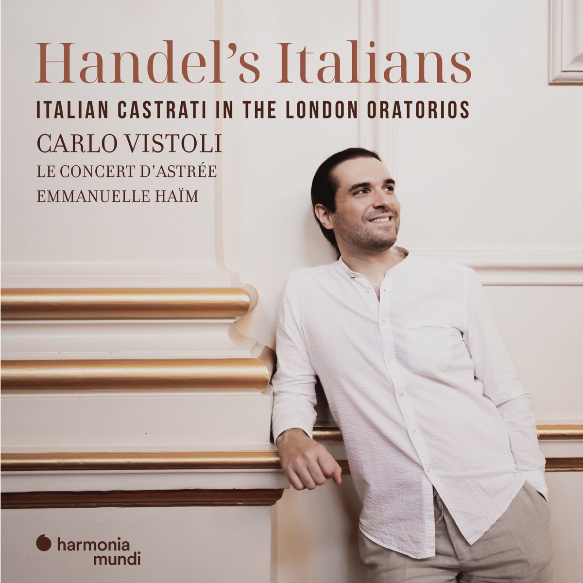 Handel: Theodora, HWV 68 (1750 Version): Act II Scene 6: Duet. To thee, thou glorious son of worth (Didymus) - Single by Carlo Vistoli, Giulia Semenzato, Le Concert d'Astrée & Emmanuelle Haïm album cover