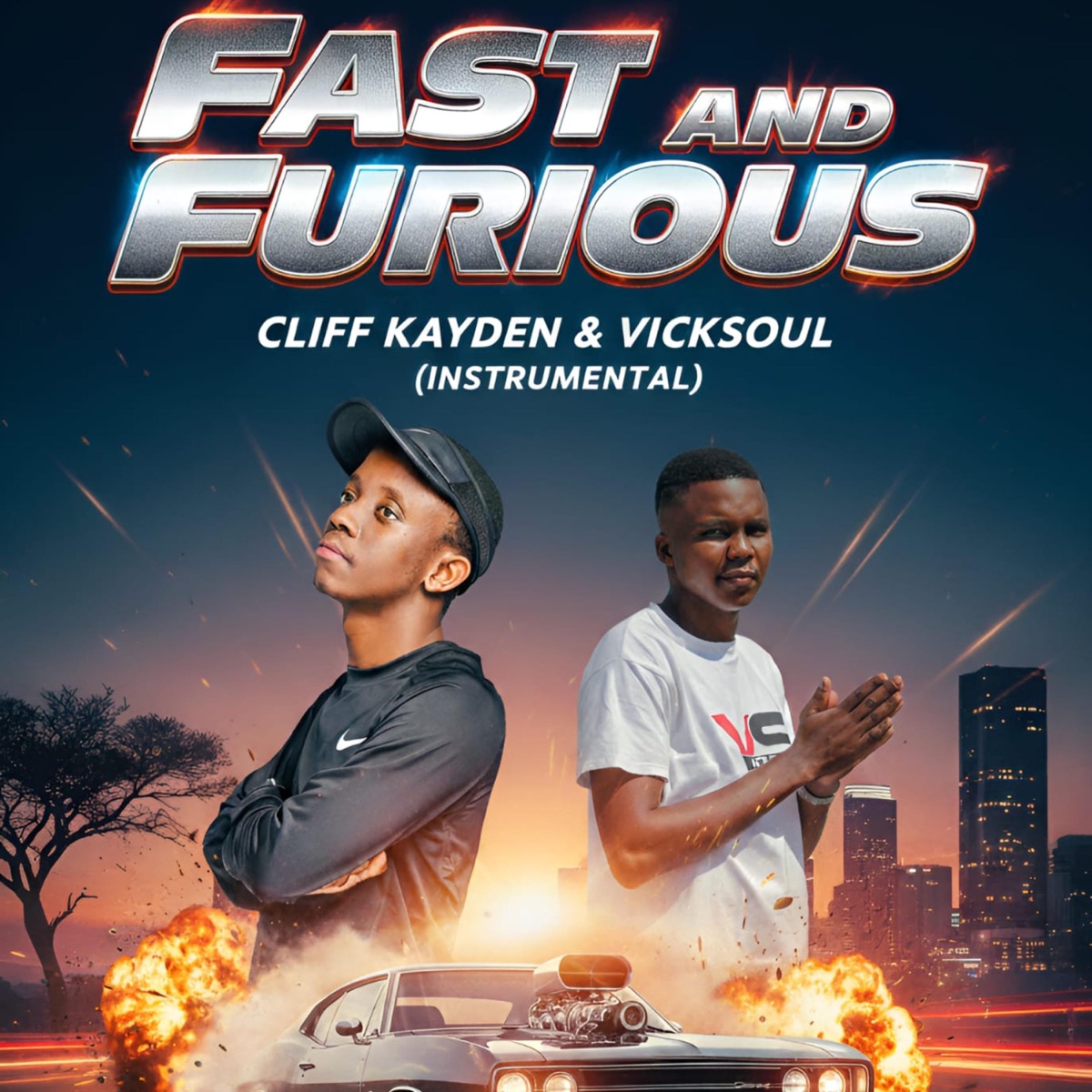 Fast & Furious (feat. Vicksoul) - Single by Cliff Kayden album cover