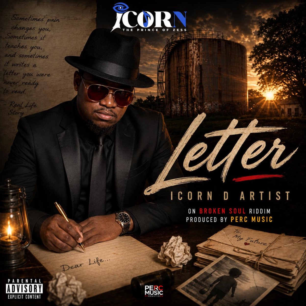 Letter (feat. Icorn D Artist) - Single by DJ PERC album cover