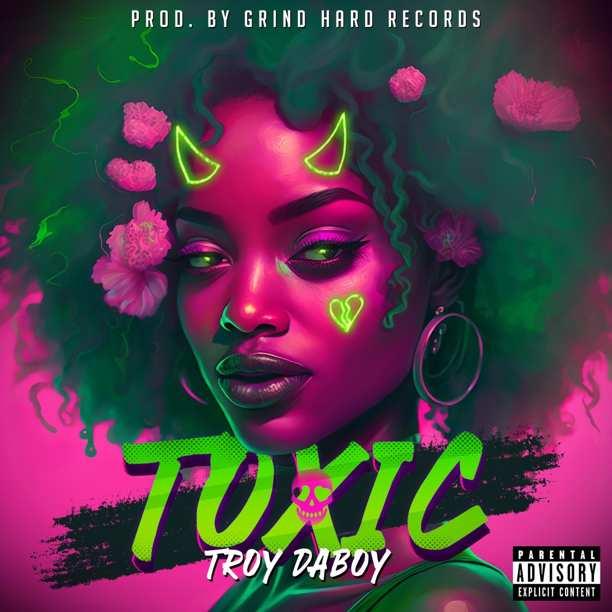 Toxic - Single by Troy DaBoy album cover