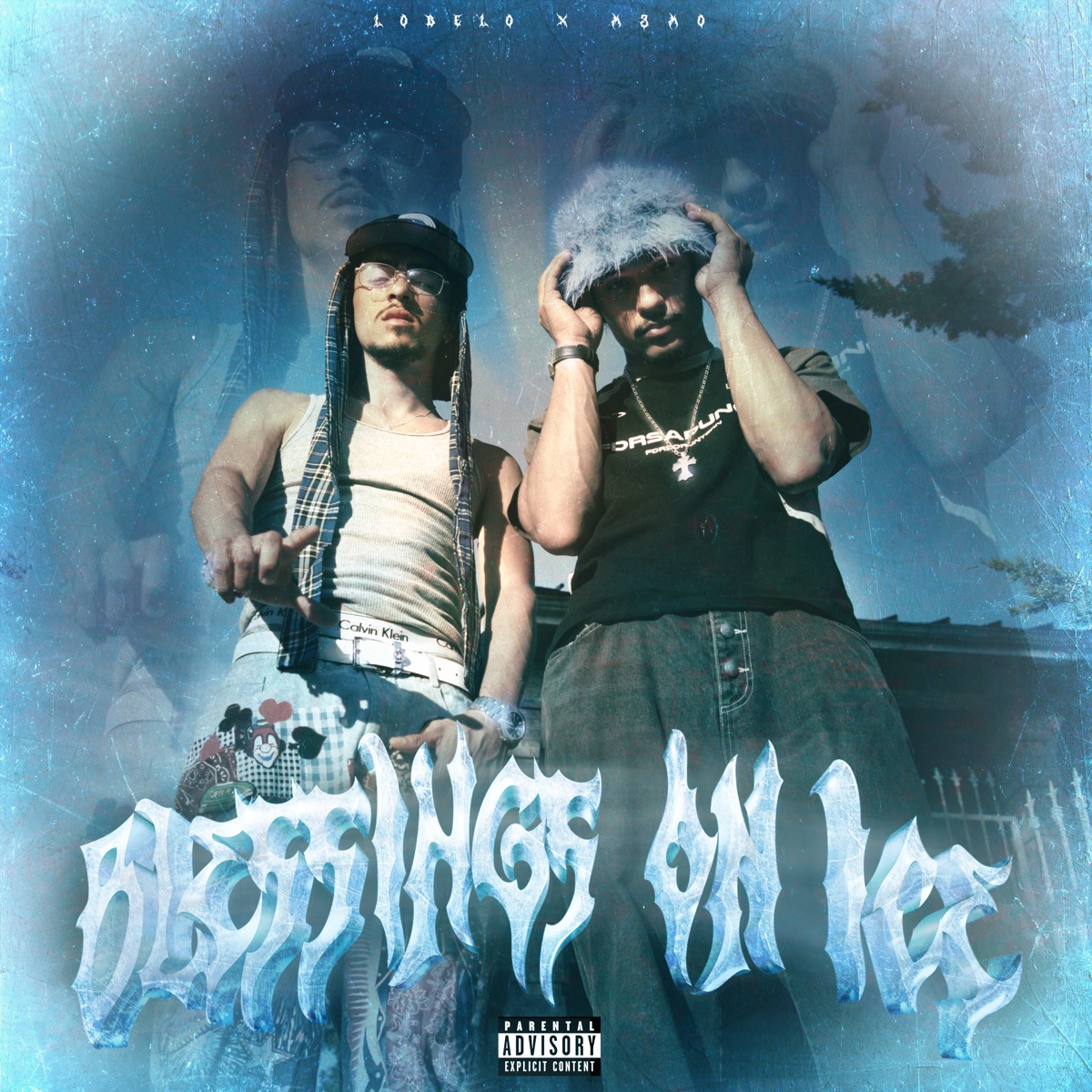 BLESSINGS ON ICE - Single by LOBELO & M3MO album cover