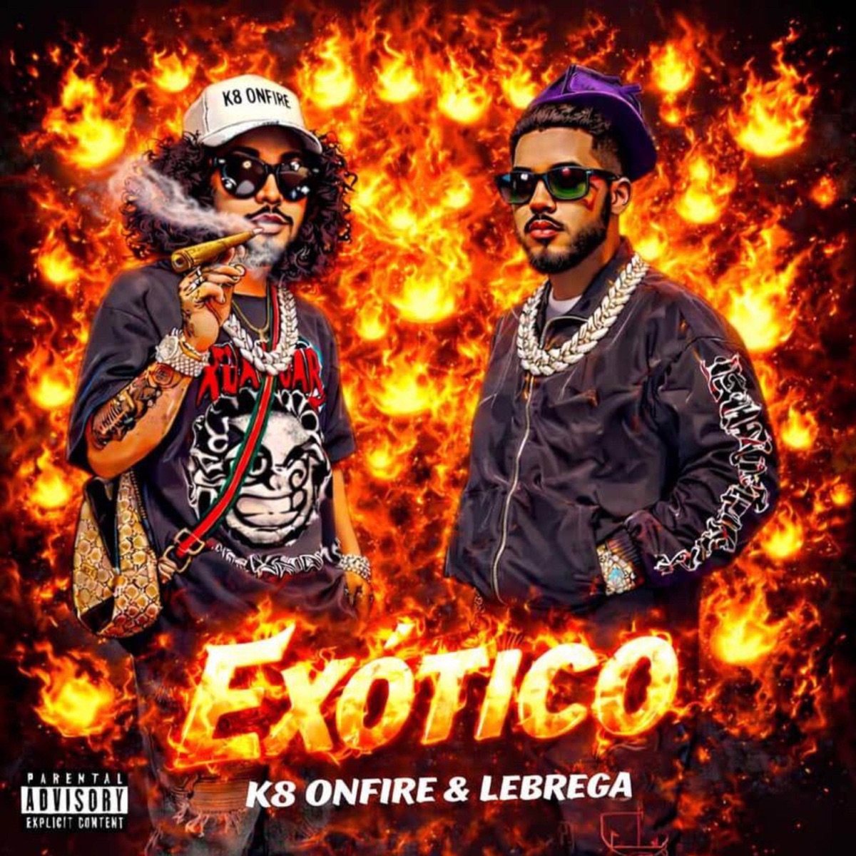 Exotico - Single by Lebrega, El Benyamin R��cords LLC & K8 Onfire album cover