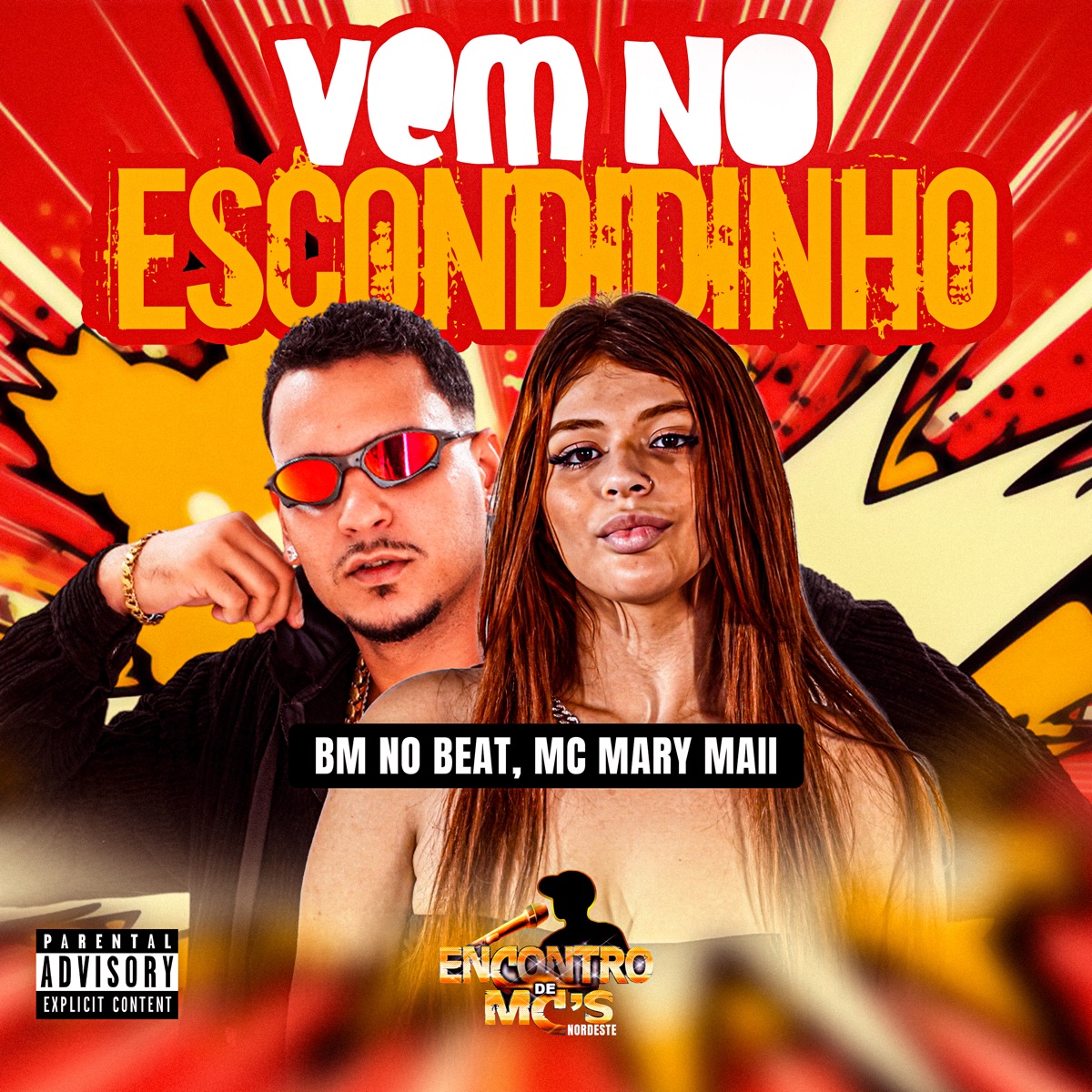 Vem no Escondidinho - Single by BM NO BEAT & Mc Mary Maii album cover