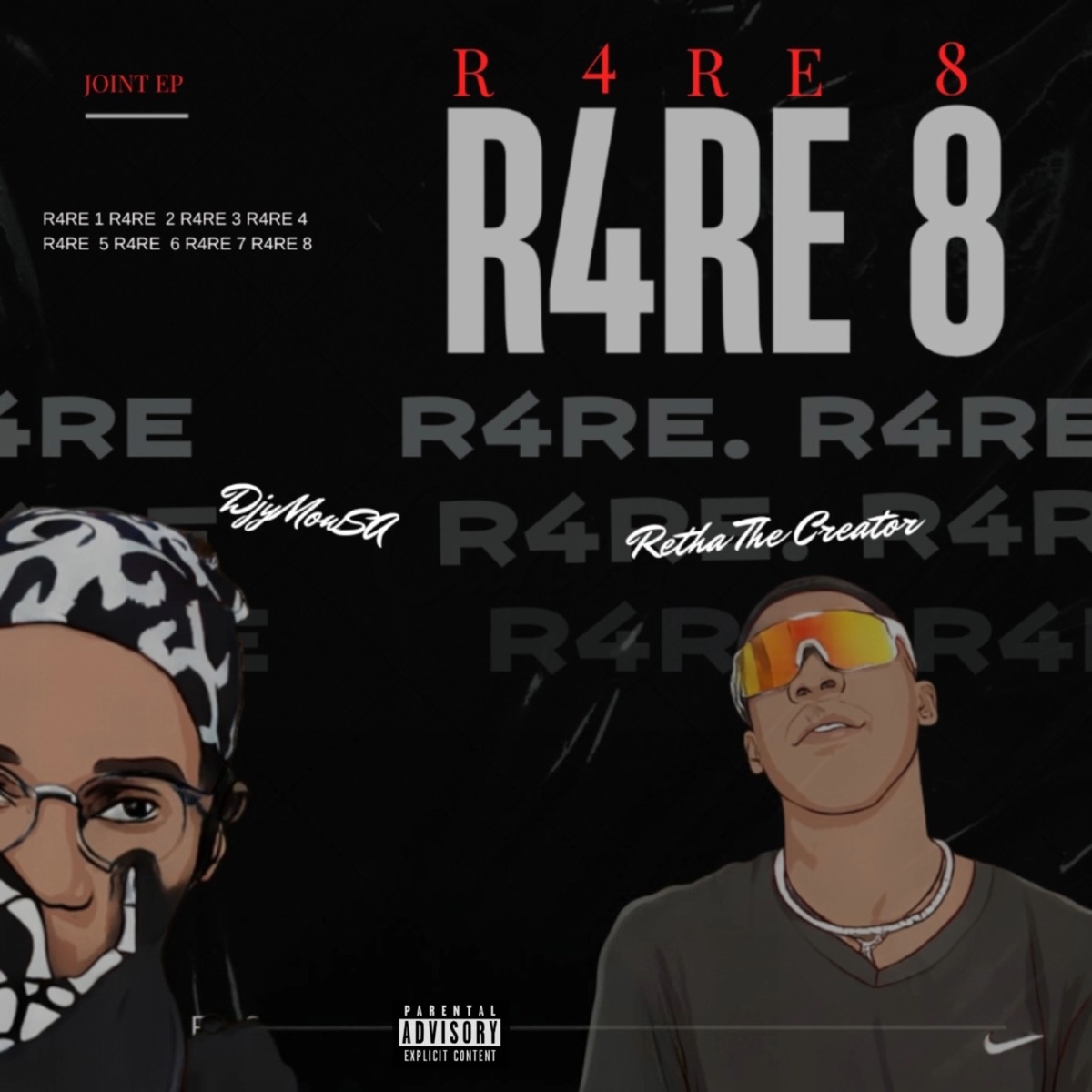R4RE 8 by Retha The Creator & Djy Mow Sa album cover