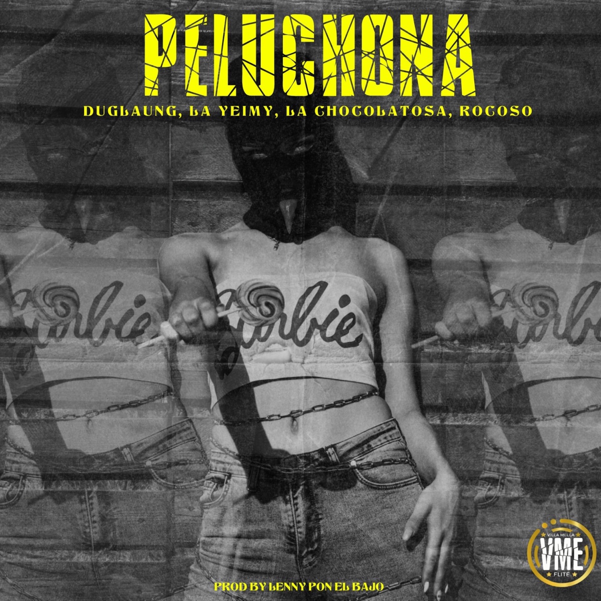 Peluchona - Single by Duglaung, la yeimy, La Chocolatosa & Rocoso album cover