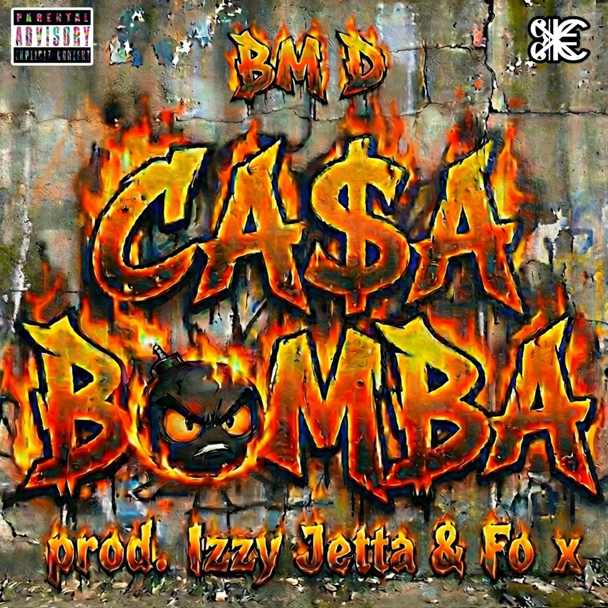 CASA BOMBA - Single by BBR King & O Dyego album cover
