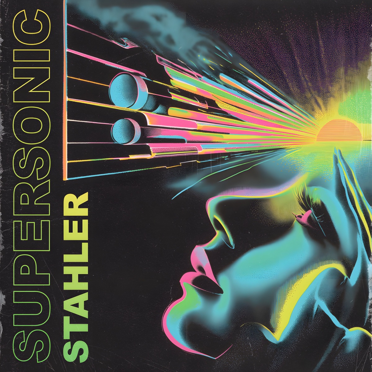 Supersonic - Single by Biesmans, Bizzarro Universe & Stahler (DE) album cover