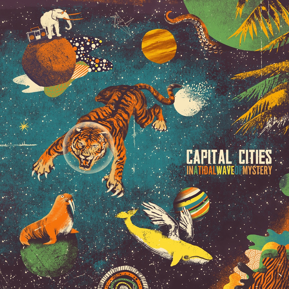 In A Tidal Wave of Mystery by Capital Cities album cover