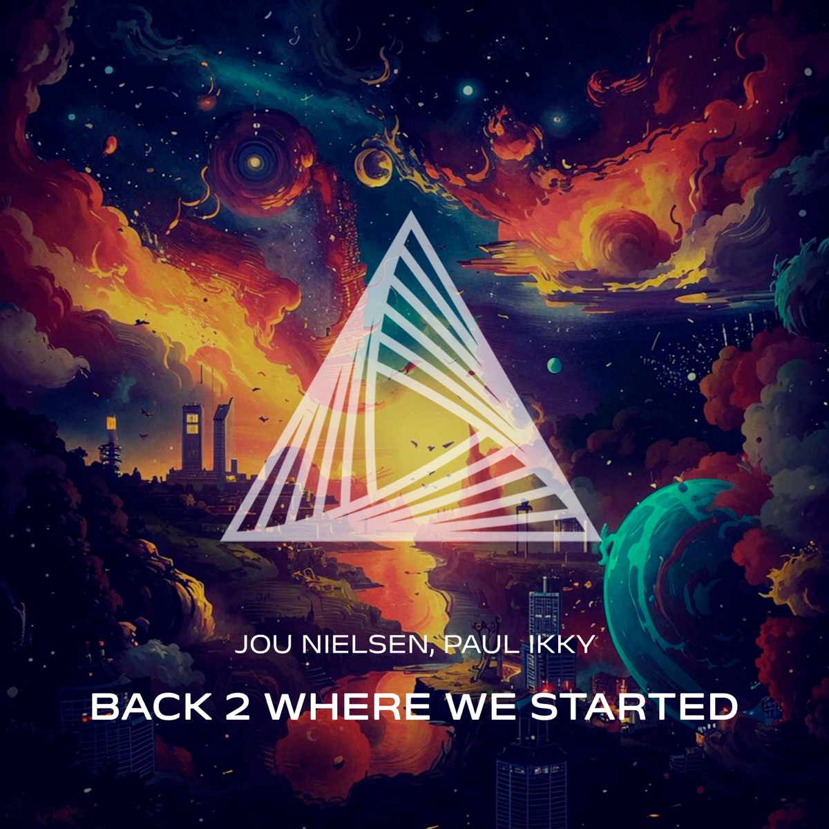 Back 2 Where We Started - Single by Jou Nielsen & Paul Ikky album cover