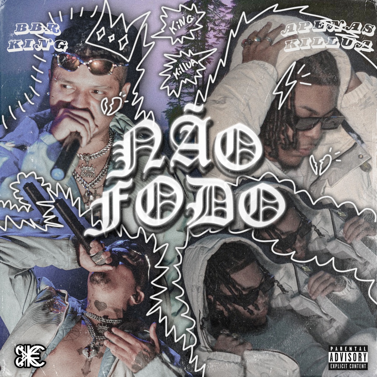 Não Fodo - Single by BBR King, BXC Style & Apenas Killua album cover