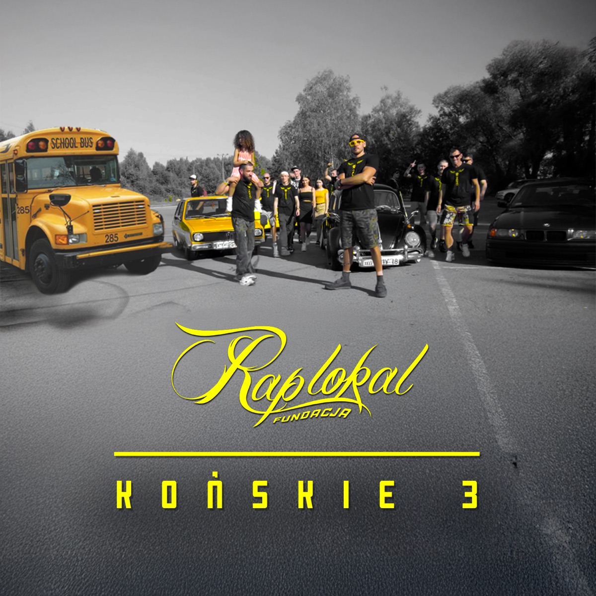 RAP LOKAL Końskie 3 (feat. Kaerzet, Marian, ESTE, Kovaleffsky, Boczo, Hania Ziomek, Talerz, Stanior Stańczyk, Yogi, Ergiepe, luki, Galwas, Hart, OWN, Mały, Cichy & Young Dee Dee) - Single by RAP LOKAL album cover