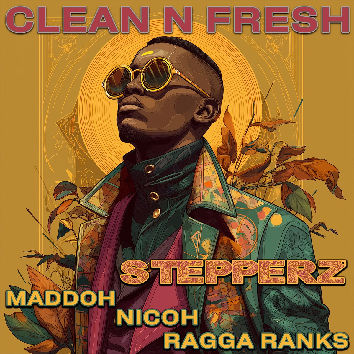 Clean n Fresh (feat. Maddoh, Nicoh & Ragga Ranks) - Single by Stepperz album cover