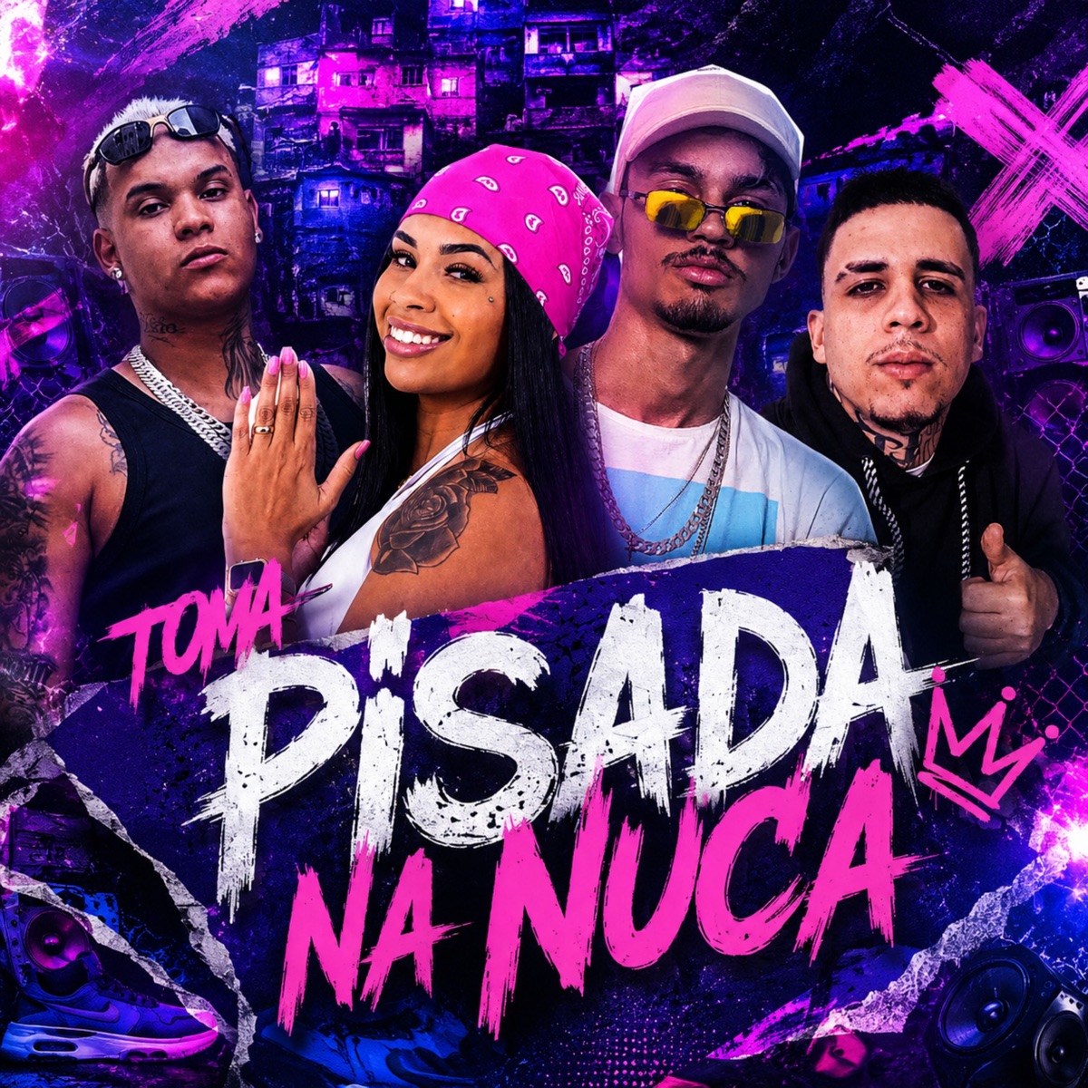 TOMA PISADA NA NUCA - Single by astnbeats, mc meduza, MC BF & Davi no Beat album cover