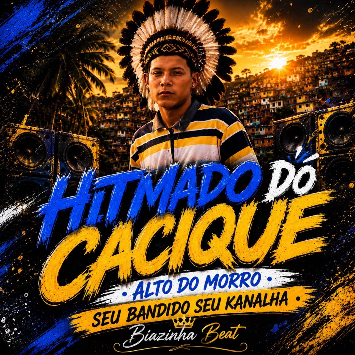 Hitmado do Cacique - Alto do Morro / Seu Bandido Seu Kanalha (feat. Biazinha Beat) - Single by CACIQUE album cover