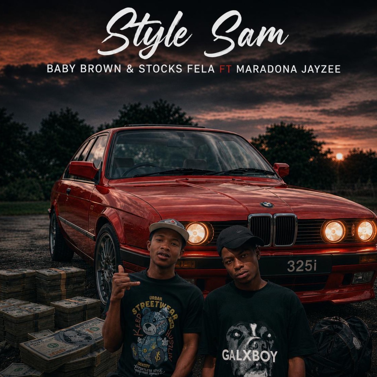 Style Säm (feat. Maradona Jayzee) - Single by Stocks Fela & Baby Browny album cover