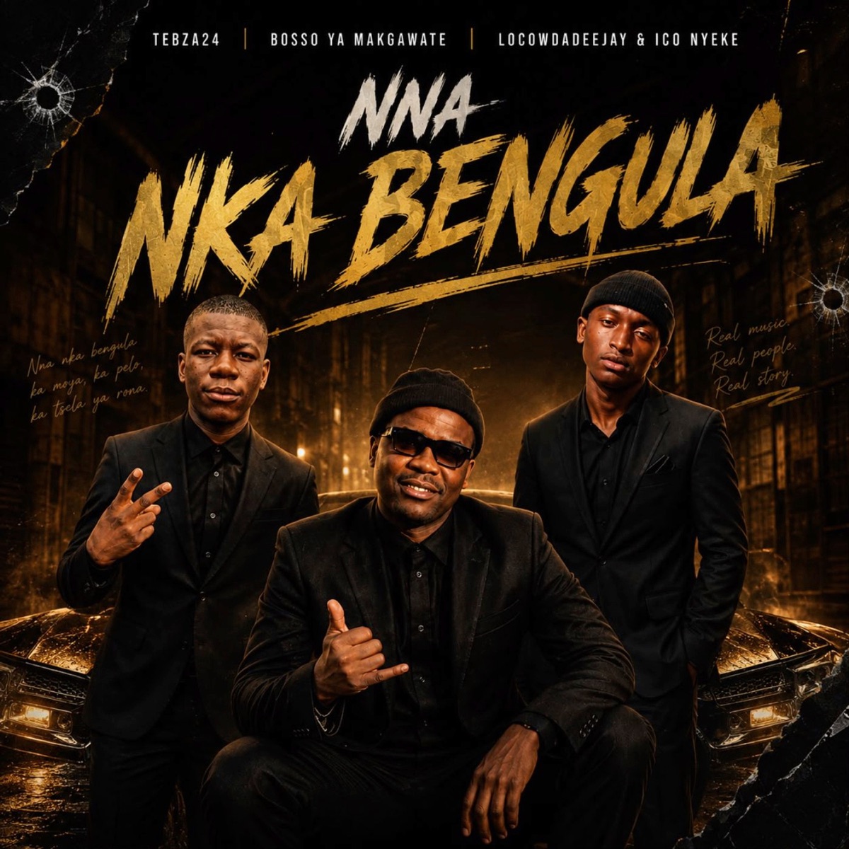 Nna Nka Bengula - Single by LocowDaDeejay, Tebza24, Bosso Ya Makgawate & Ico nyeke album cover