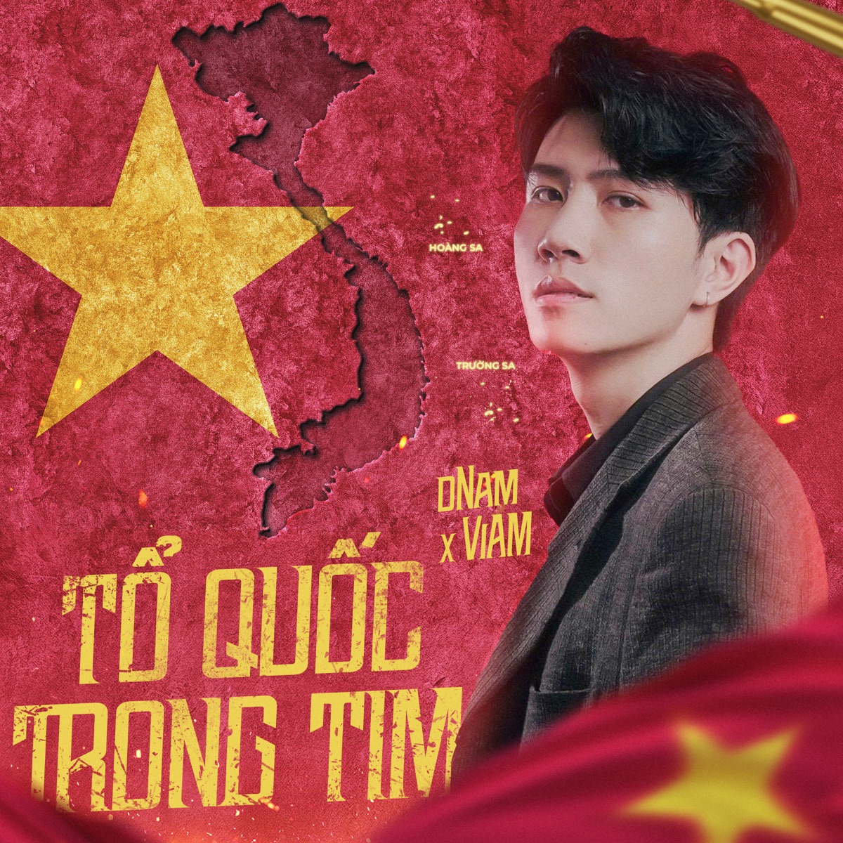 Tổ Quốc Trong Tim - Single by dNam & Viam album cover
