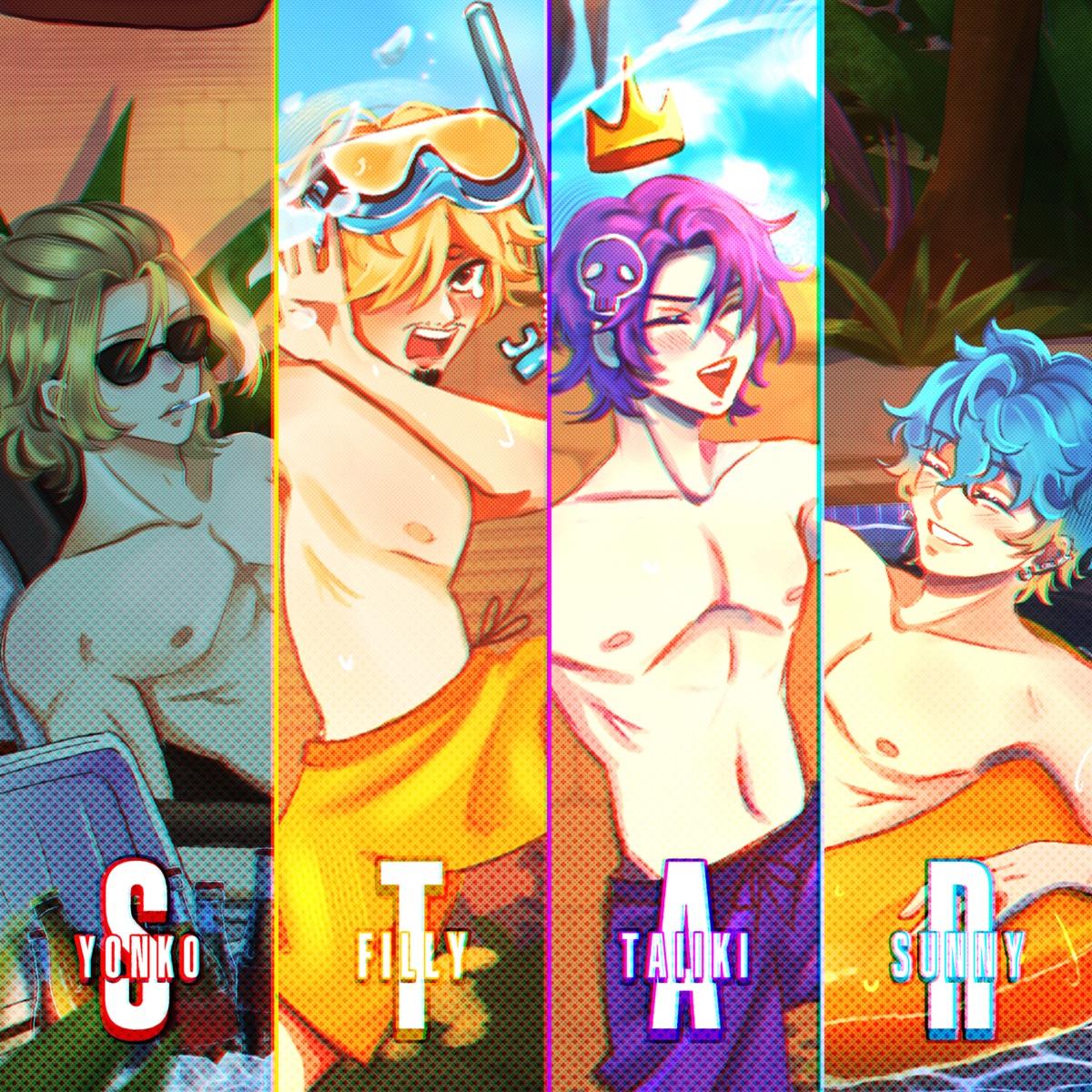 Star - Single by yonko, Filly, Taiiki & sunny.wav album cover