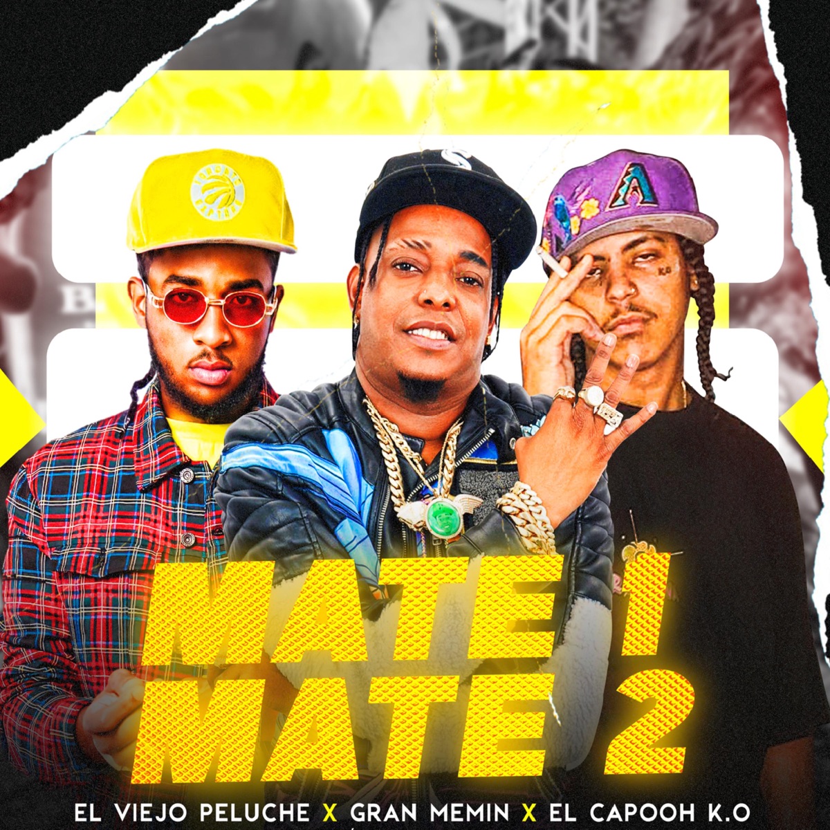 MATE 1 MATE 2 (feat. El Viejo Peluche & Gran Memin) - Single by El Capooh K.O album cover