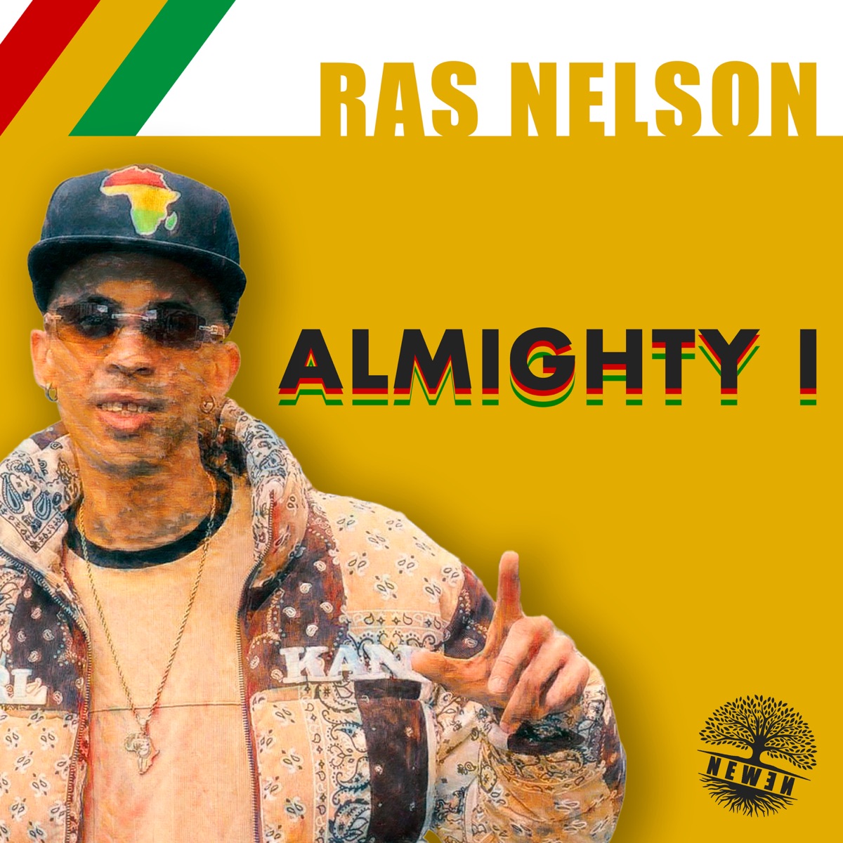 Almighty I - Single by Ras Nelson, Newen Dubz & Didubz Sound album cover