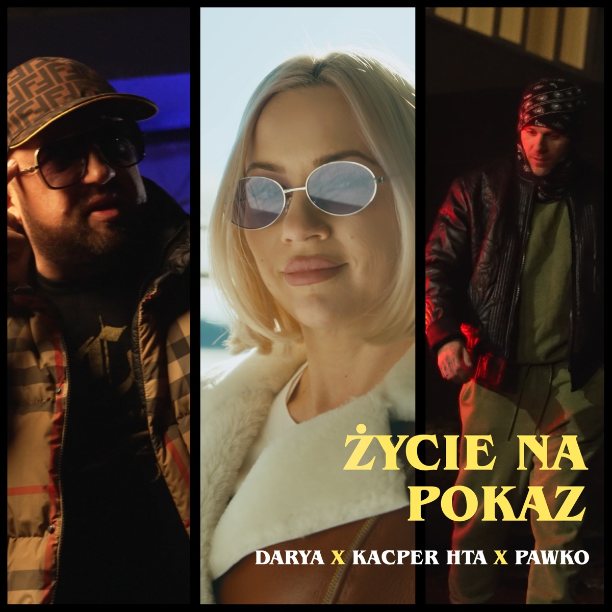 Życie na pokaz - Single by Darya, Kacper HTA & Pawko album cover