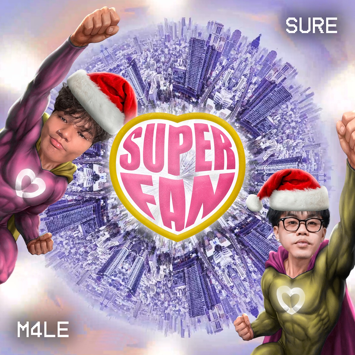 Superfan (feat. SURE) - Single by M4le album cover