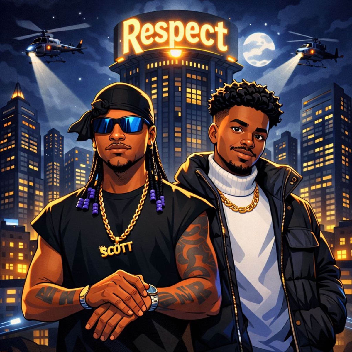 Respect (feat. LIL BILL 0422) - Single by COCONUT ONE, Kn Beat & Dg Scott album cover